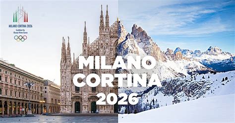 Olimpiadi invernali Milano Cortina 2026: le sedi delle .